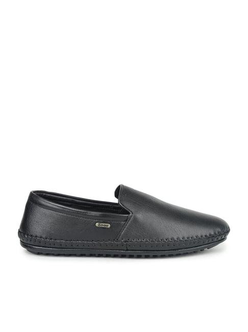 zoom shoes men's black casual loafers