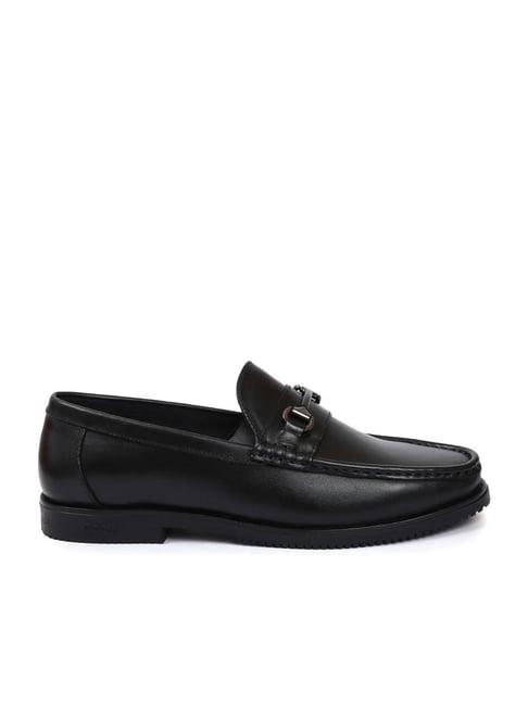 zoom shoes men's black casual loafers