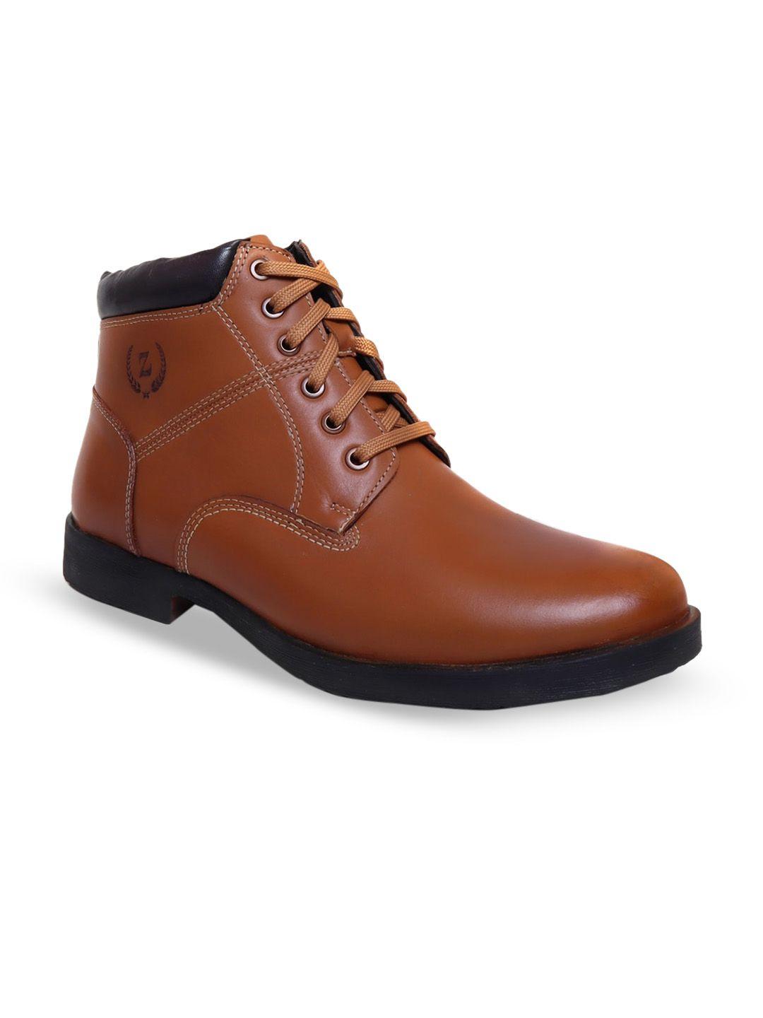 zoom shoes men mid-top leather regular boots