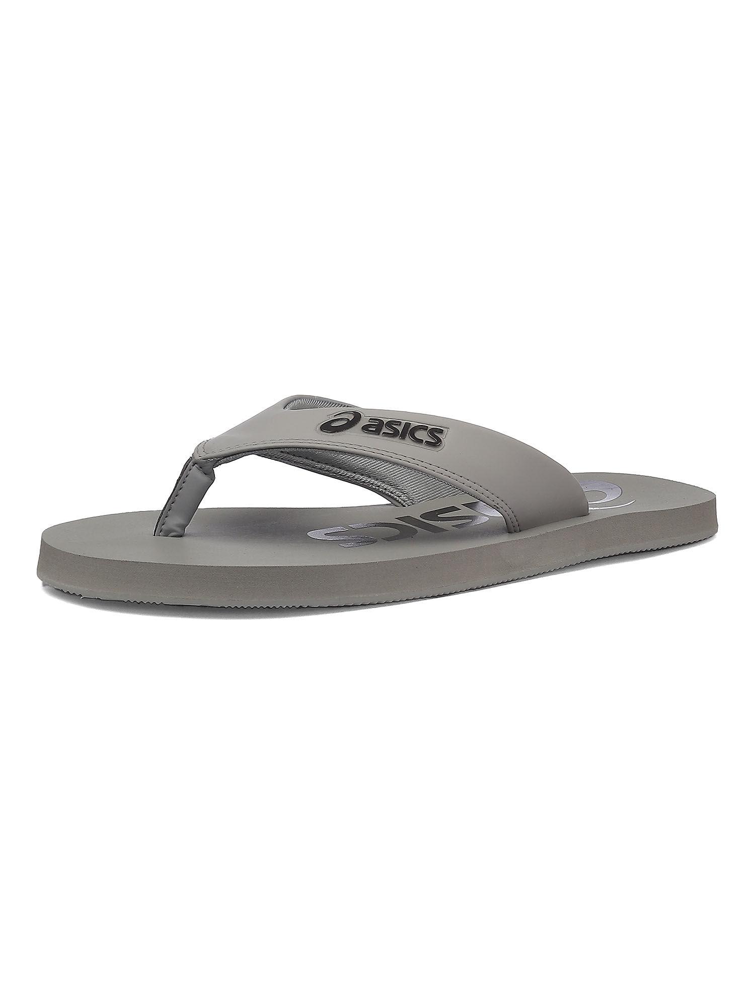 zorian bm grey unisex flip flops