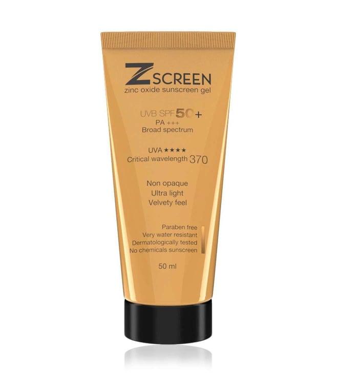 zscreen zinc oxide sunscreen gel - 50 ml