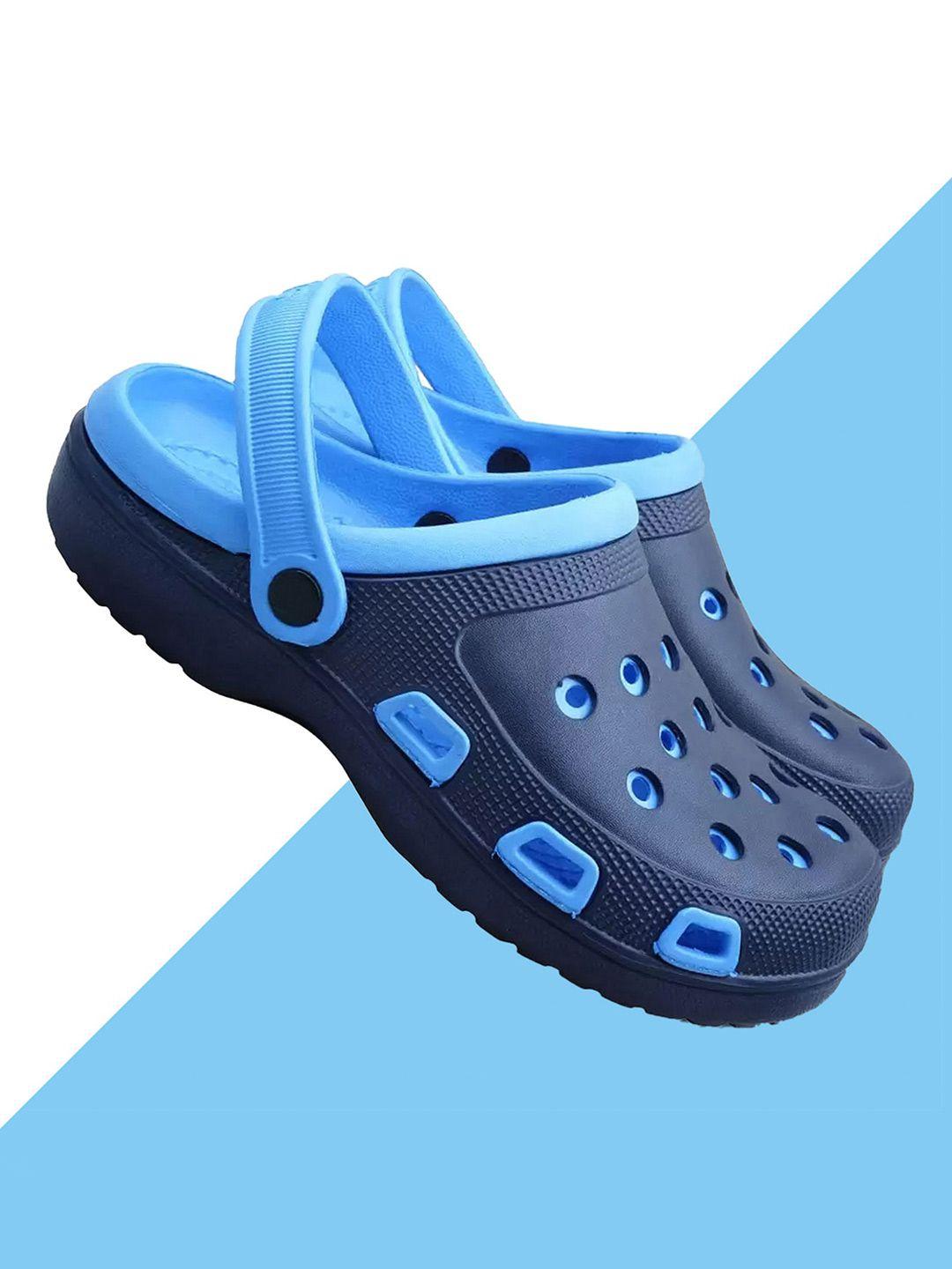 zuru bunch unisex blue rubber clogs