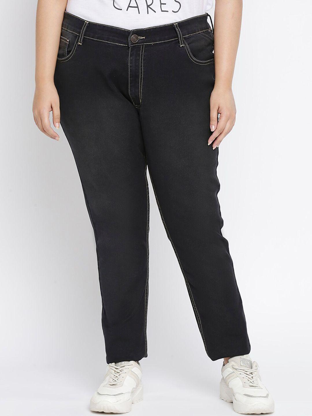 zush women black stretchable jeans