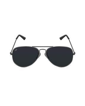 zw123 uv-protected aviator sunglasses