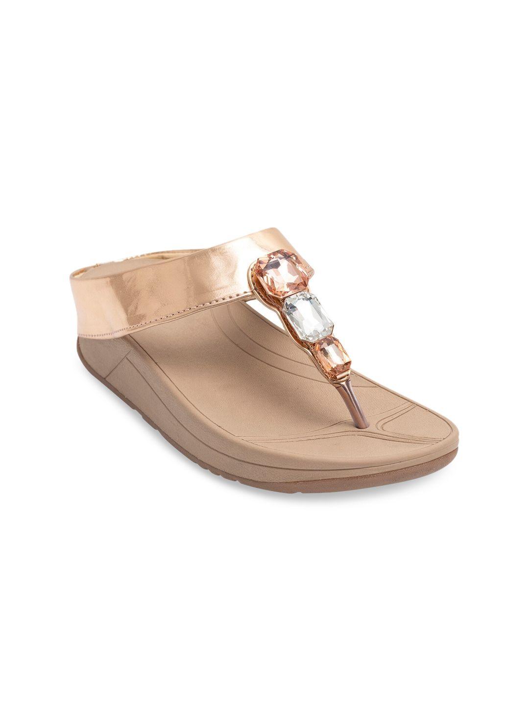 zyla rose gold wedge sandals