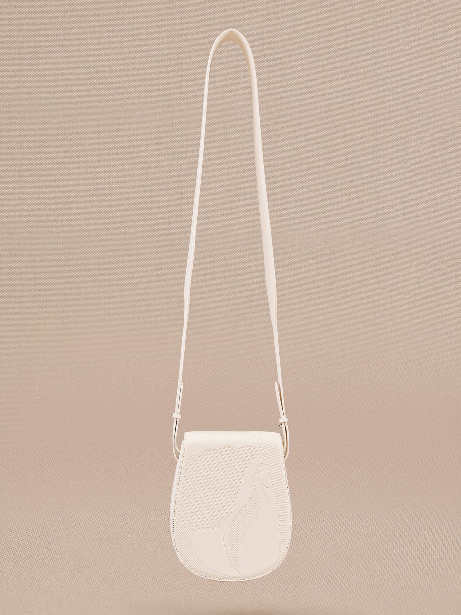 zyna white sling bag