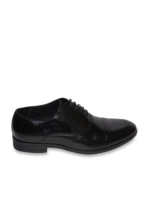 zzanetti men's black oxford shoes