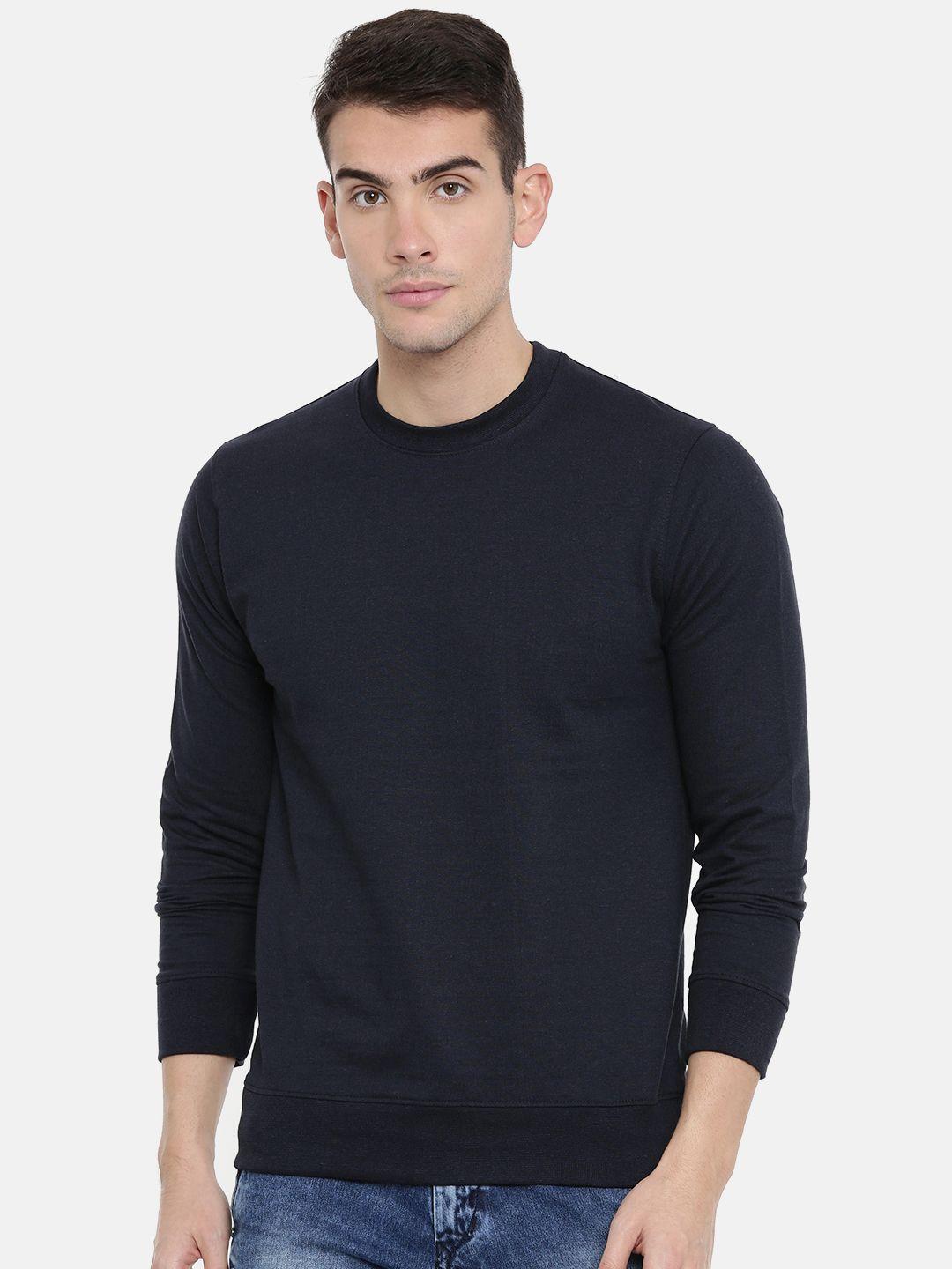 arise-men-navy-blue-solid-sweatshirt