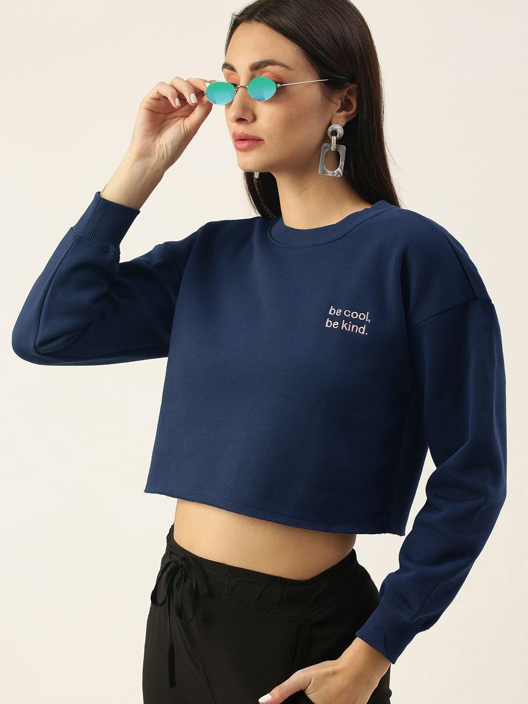 forever-21-women-navy-blue-&-white-embroidered-sweatshirt