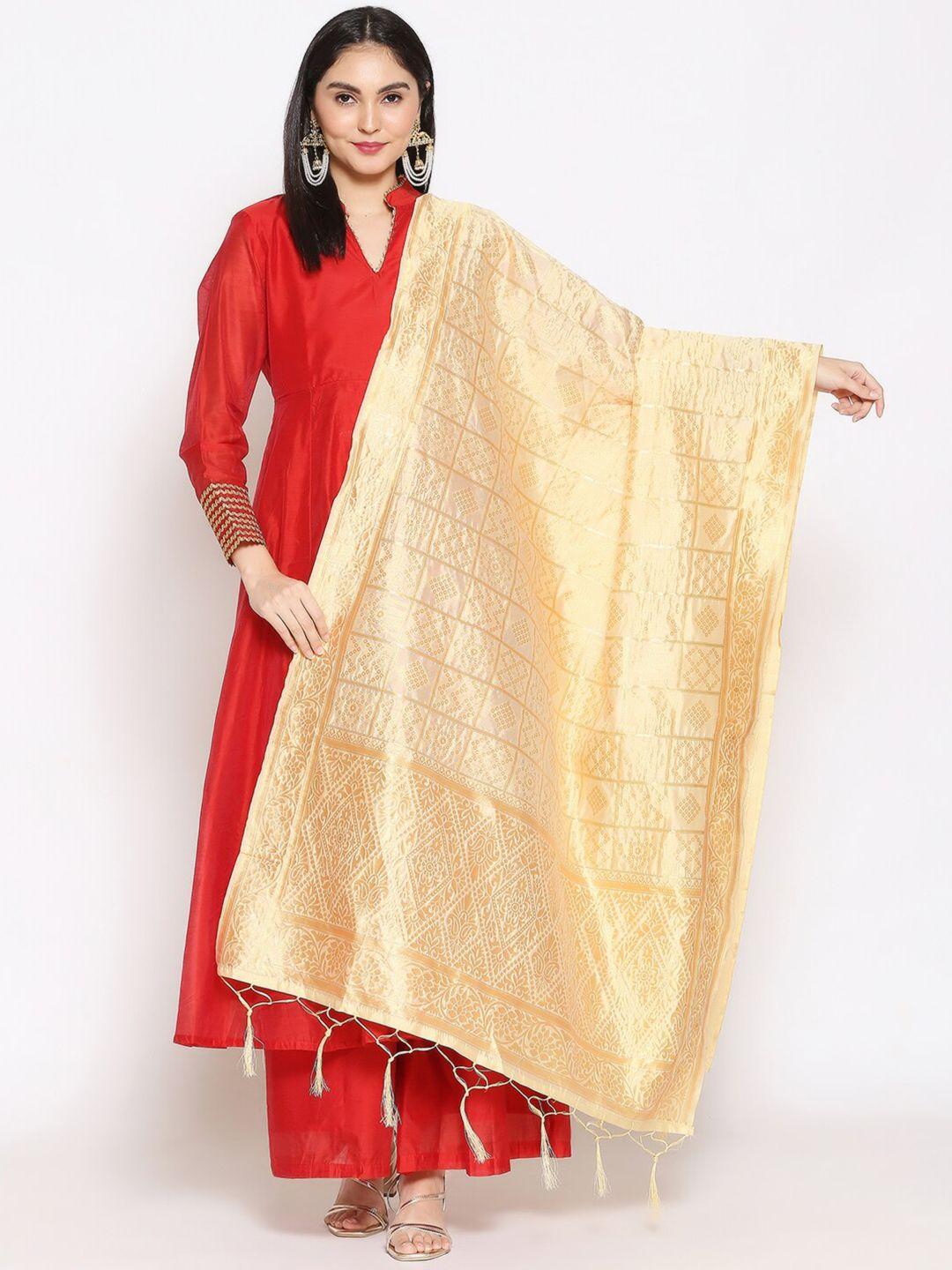 dupatta-bazaar-women-cream-coloured-ethnic-motifs-woven-design-banarasi-dupatta
