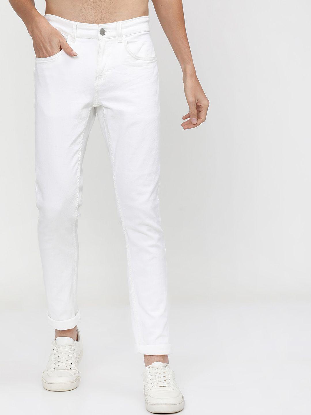 ketch-men-white-slim-fit-stretchable-jeans