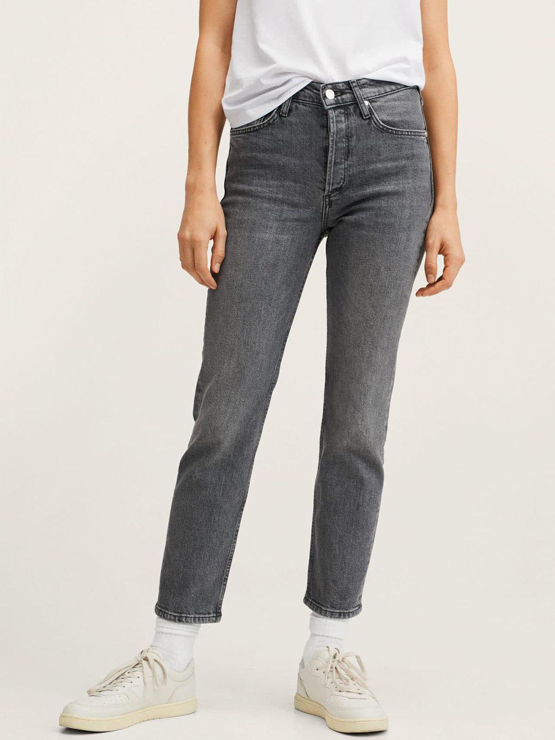 mango-women-charcoal-slim-fit-light-fade-cropped-jeans