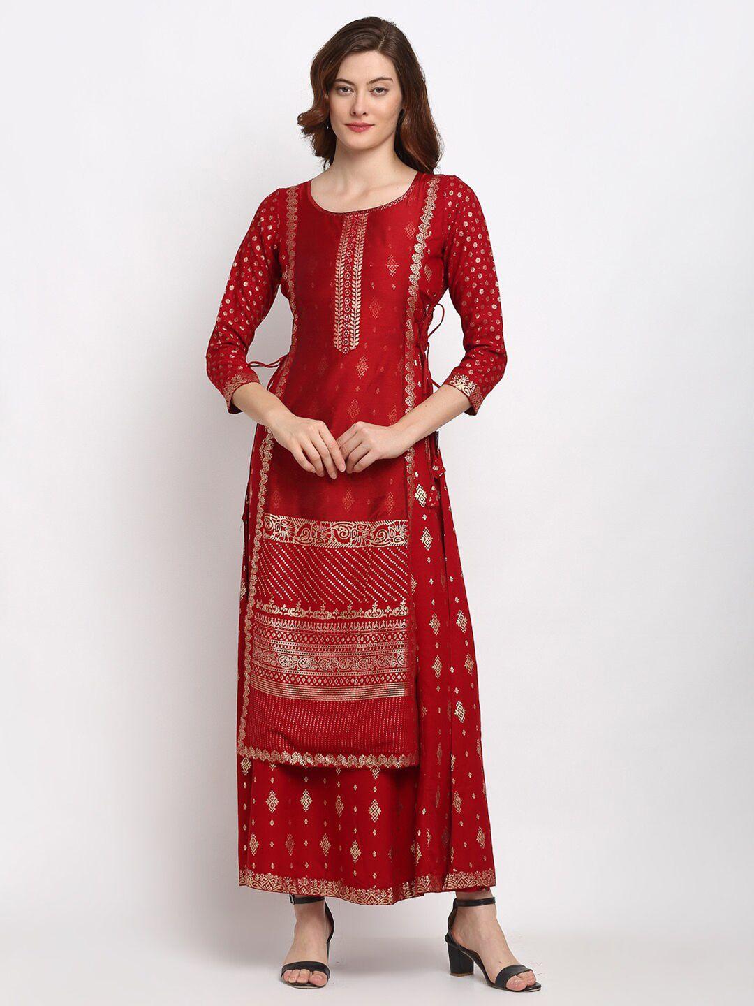 lovely-lady-maroon-ethnic-motifs-formal-maxi-dress