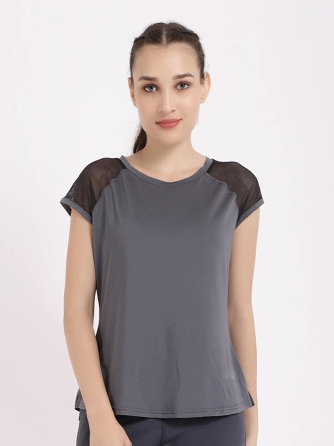 studioactiv-women-grey-extended-sleeves-t-shirt