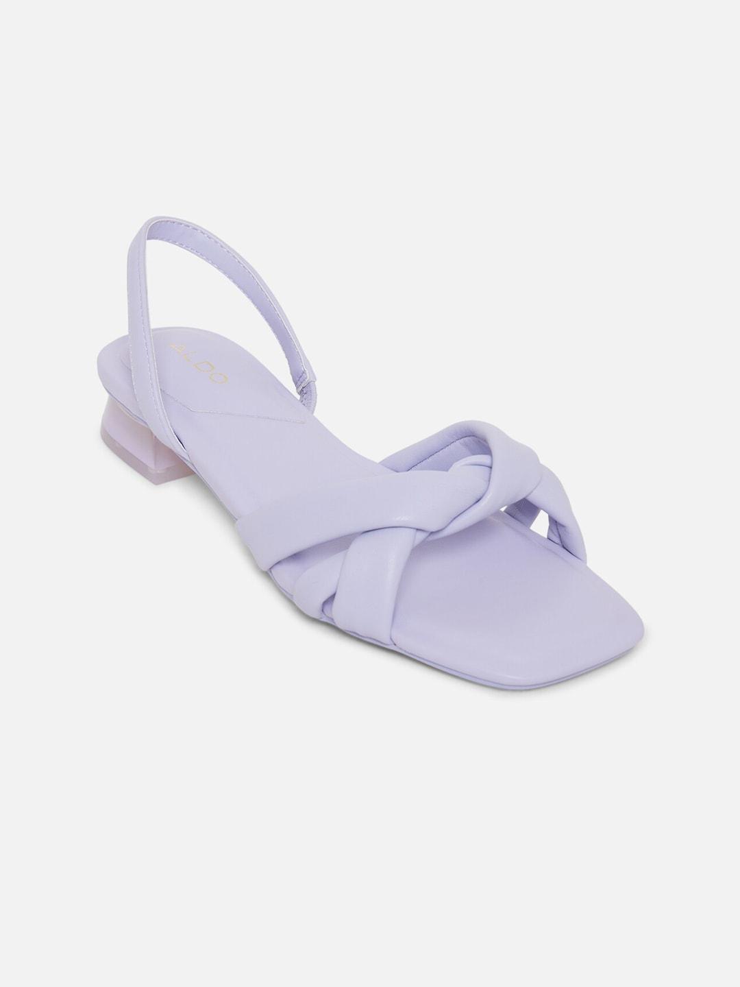 aldo-women-lavender-block-heels