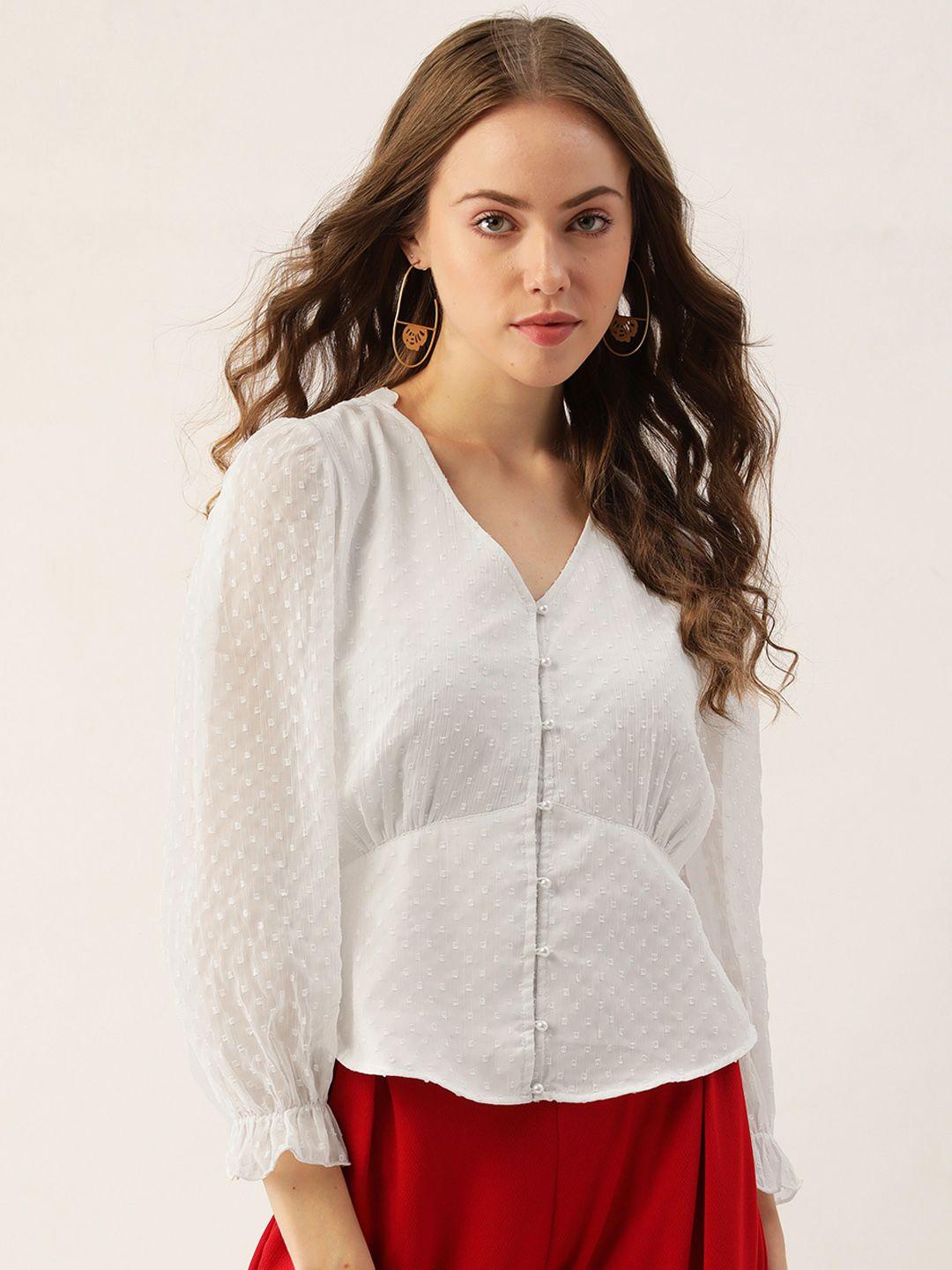 antheaa-women-white-solid-dobby-weave-top