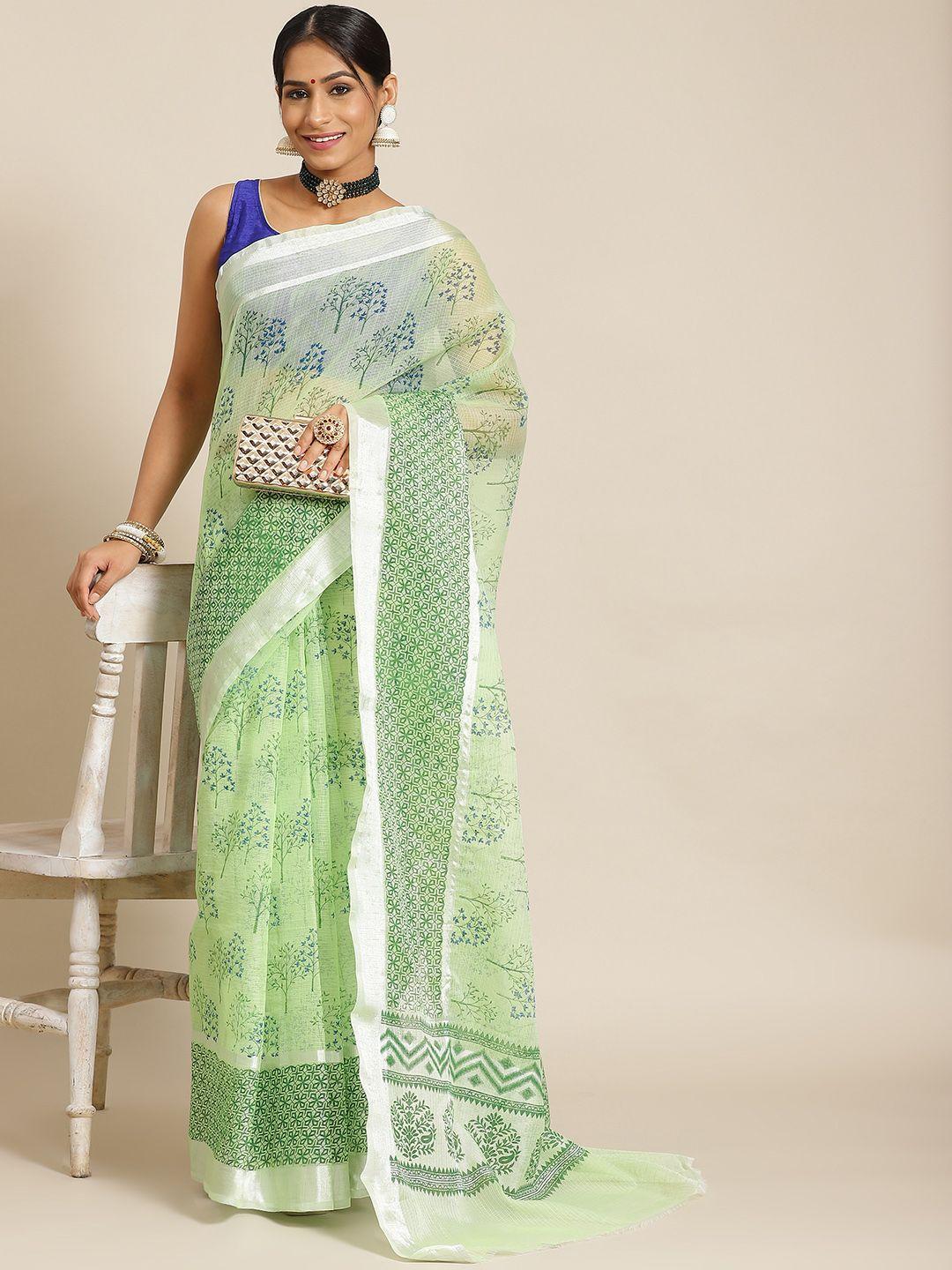 kalini-lime-green-ethnic-motifs-silk-cotton-kota-saree