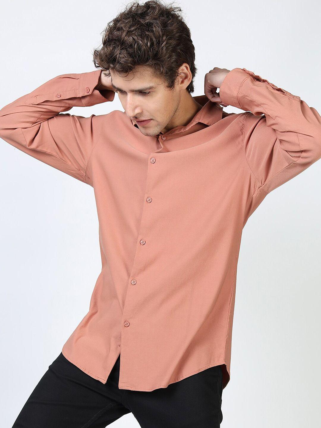 ketch-men-rust-slim-fit-casual-shirt
