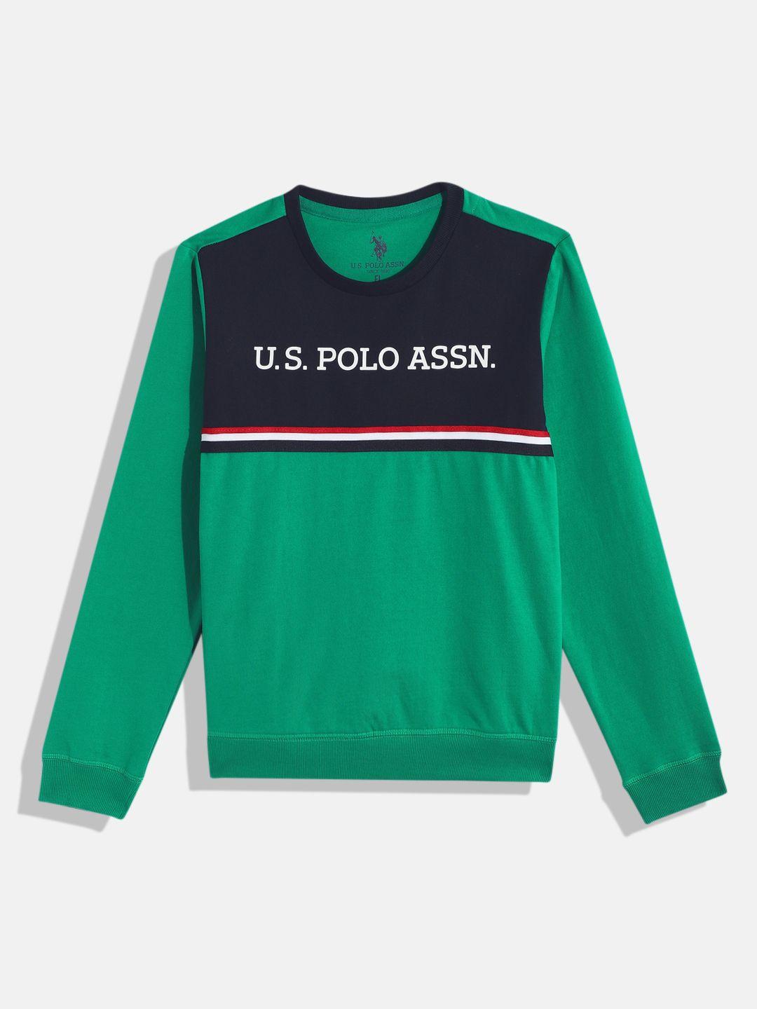 u.s.-polo-assn.-kids-boys-green-brand-logo-print-pure-cotton-sweatshirt