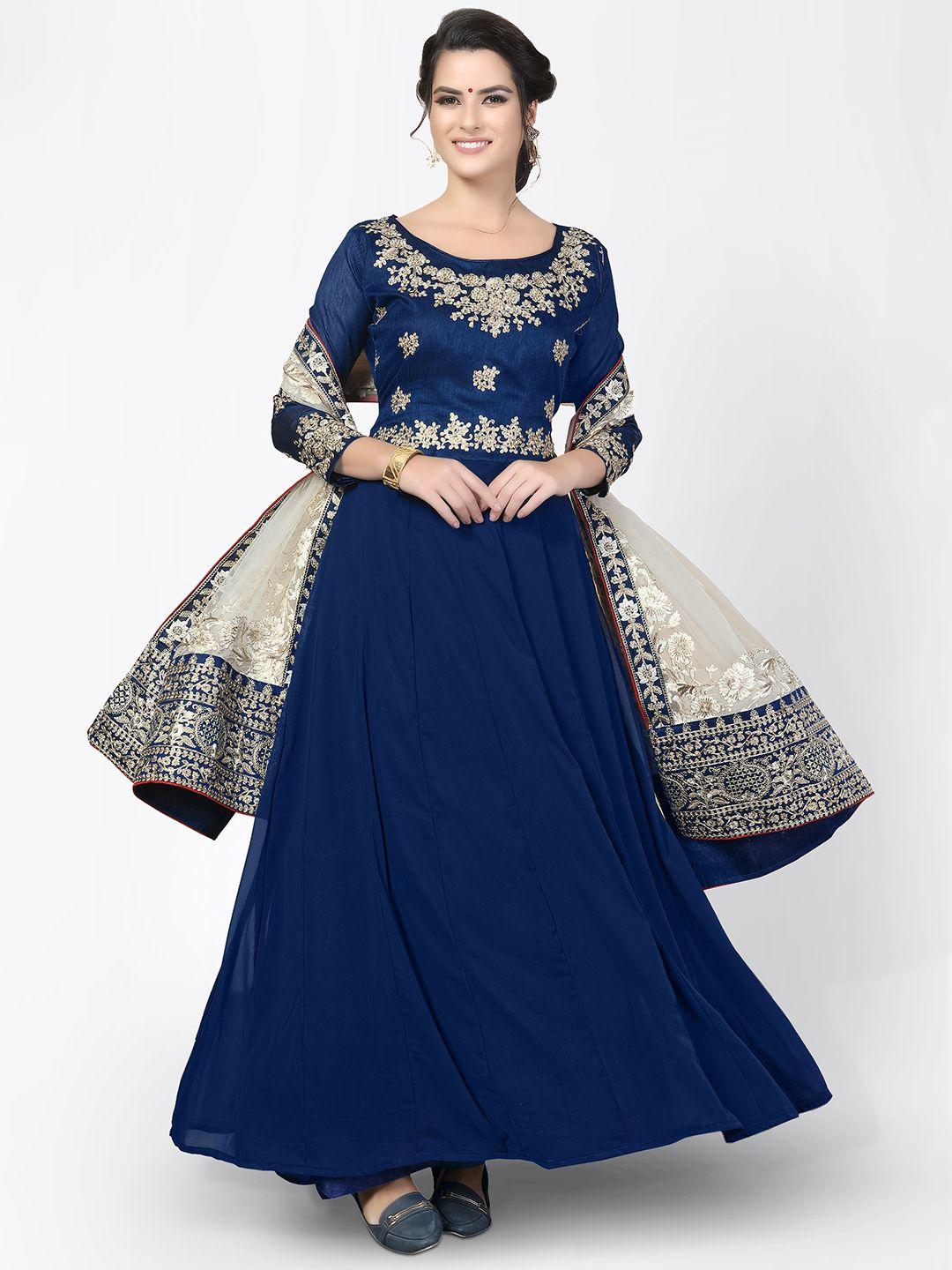 divine-international-trading-co-blue-&-white-embroidered-unstitched-dress-material