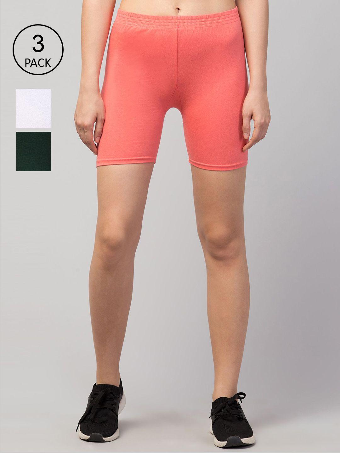 apraa-&-parma-women-pink-ombre-slim-fit-cycling-sports-shorts