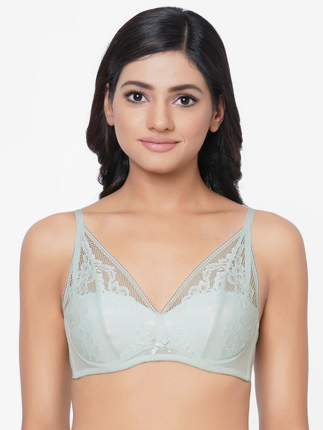 wacoal-green-floral-bra-lightly-padded