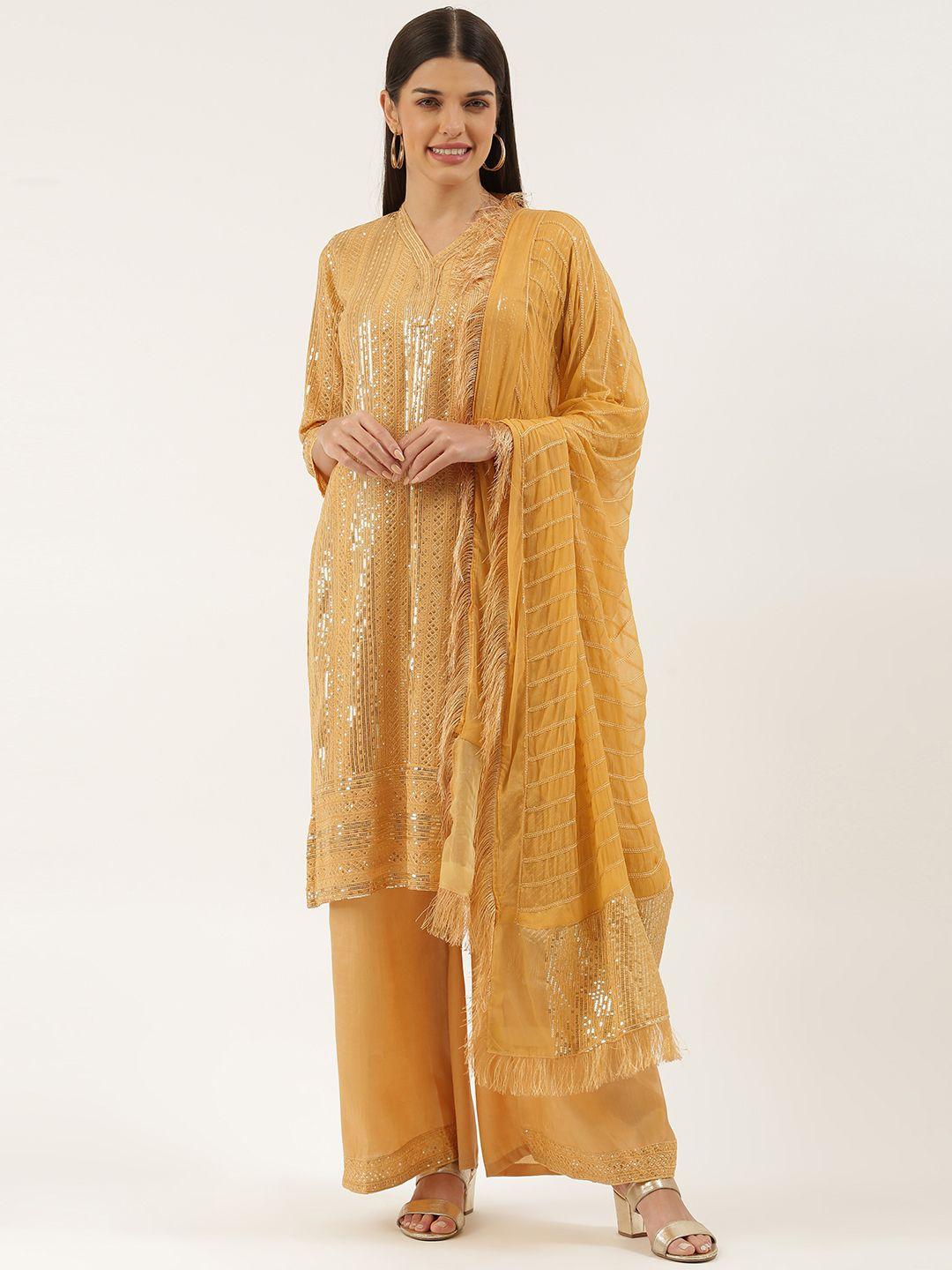 cbazaar-mustard-embellished-unstitched-dress-material