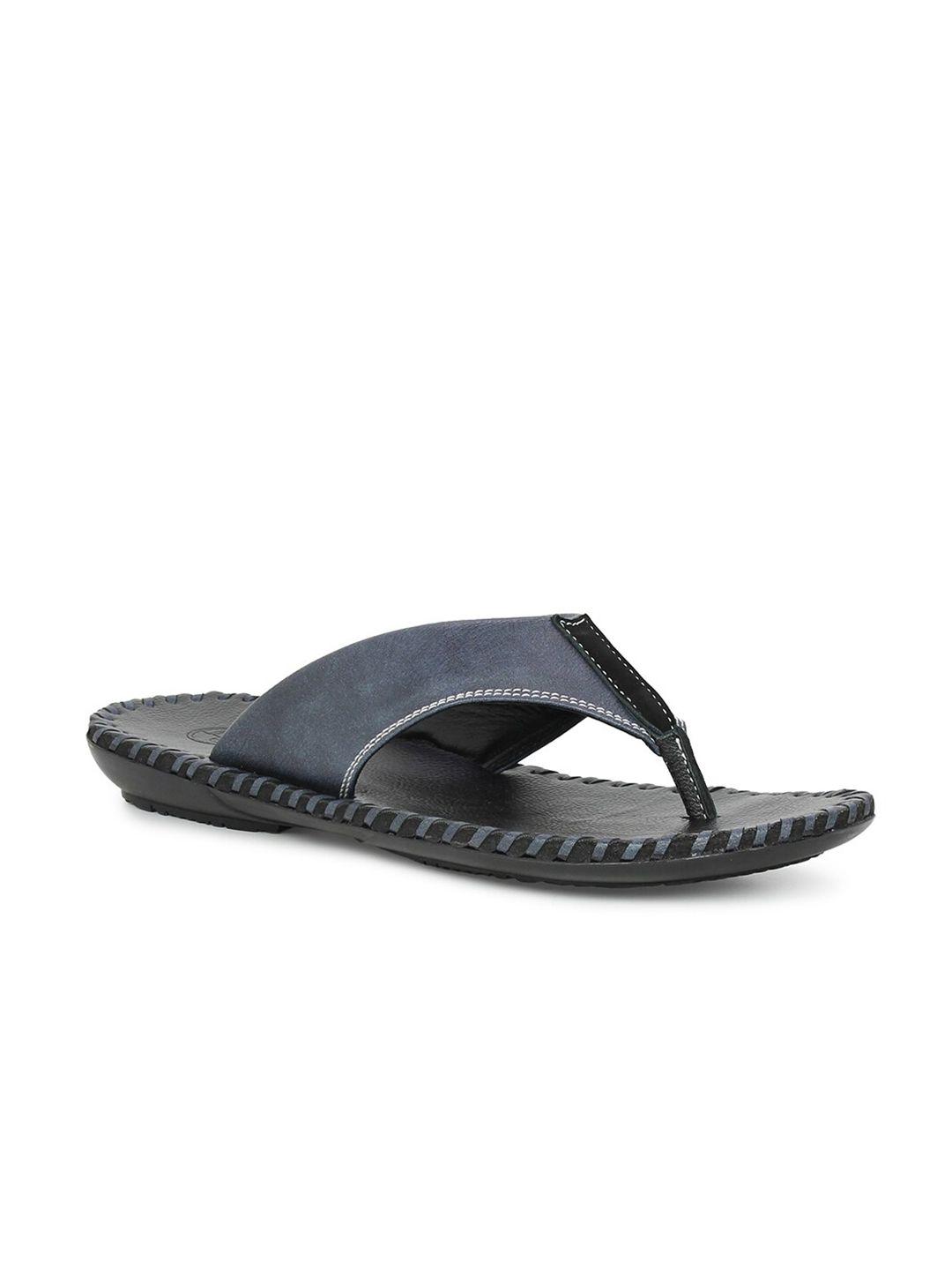 privo-men-blue-&-black-leather-comfort-sandals