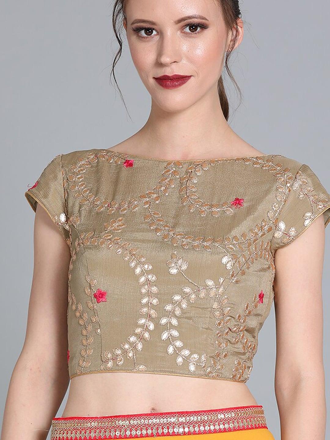 ethnovog-green-embroidered-saree-blouse