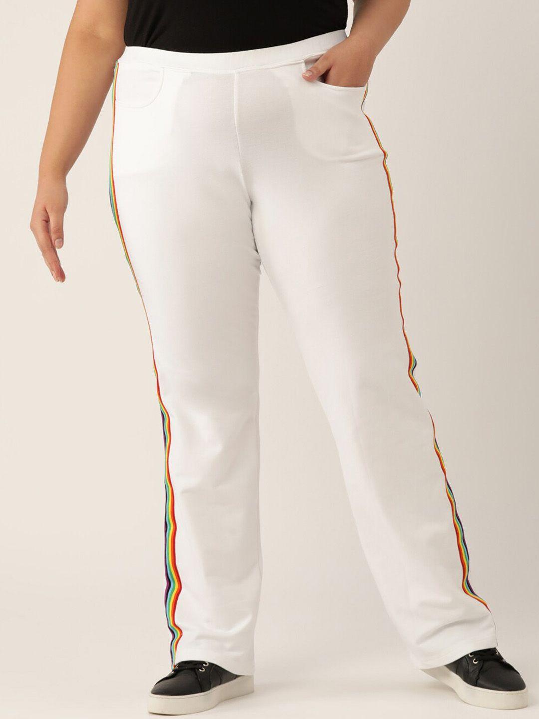 therebelinme-women-white-smart-straight-fit-high-rise-cotton-trousers
