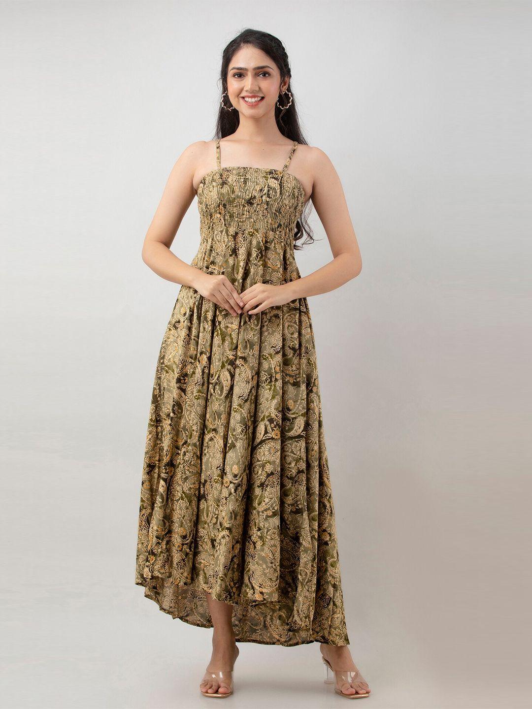 aawari-green-floral-maxi-maxi-dress