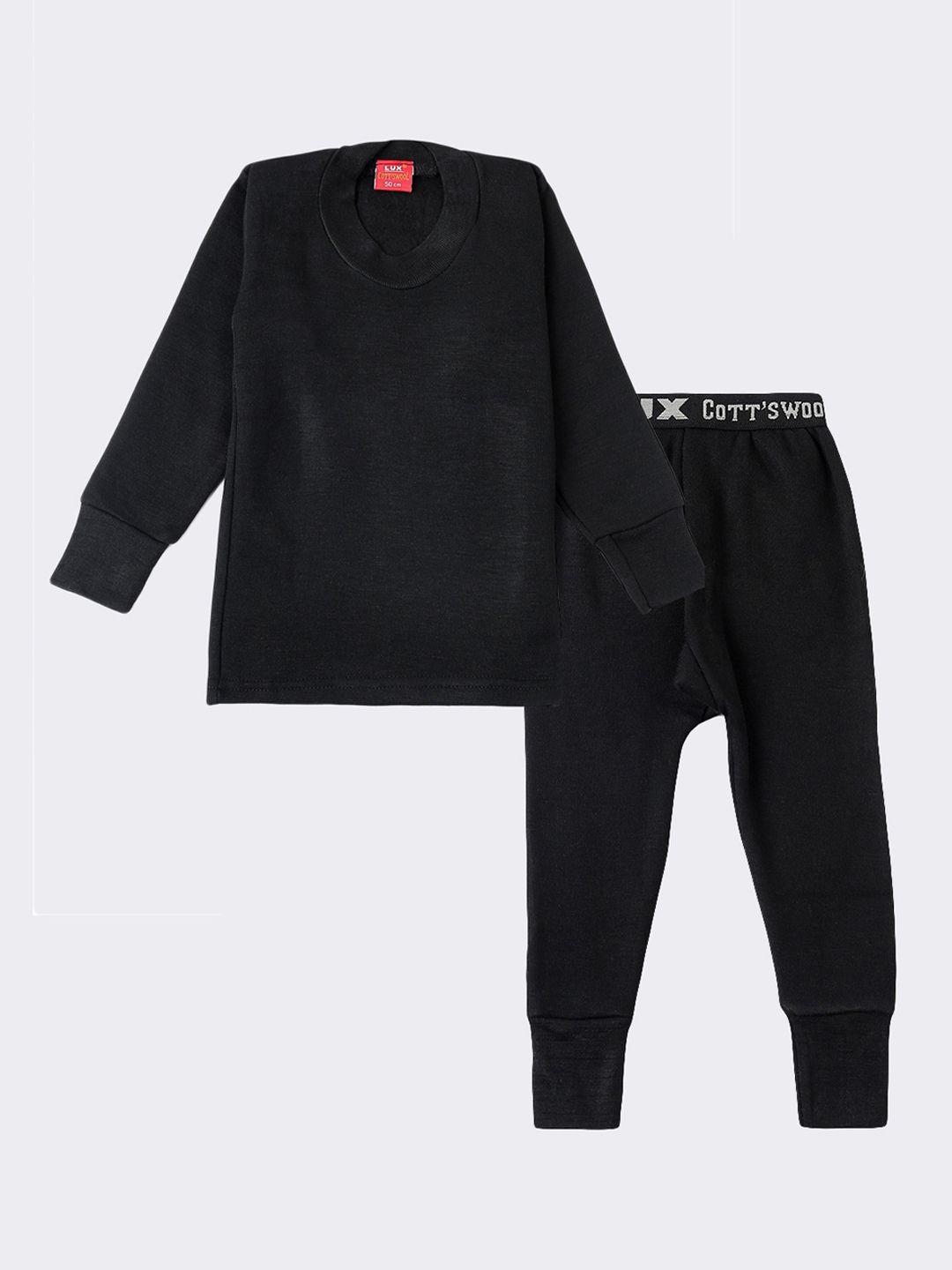 lux-cottswool-boys-black-solid-cotton-thermal-sets