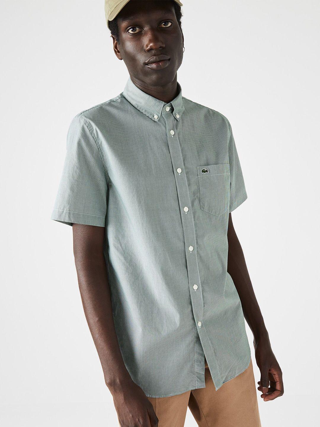 lacoste-men-modern-micro-pure-cotton-checked-casual-shirt