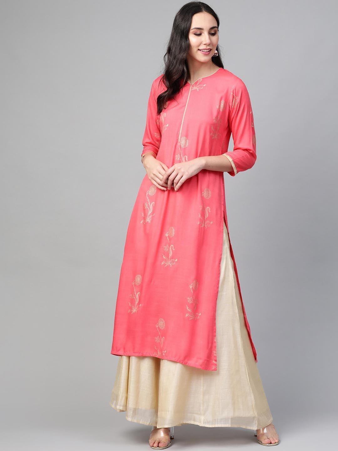 see-designs-women-floral-printed-round-neck-cotton-kurta