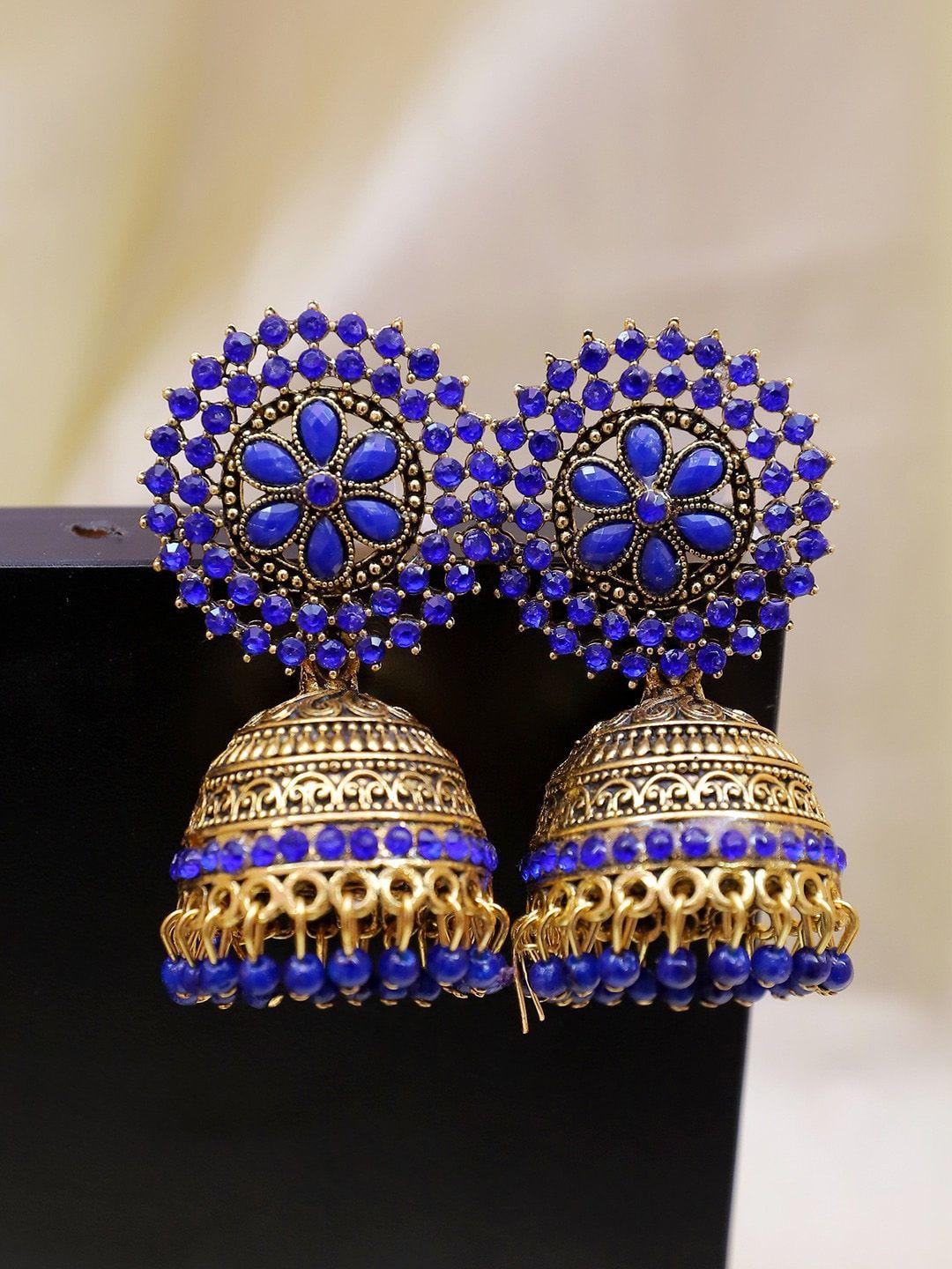 crunchy-fashion-dome-shaped-jhumkas-earrings