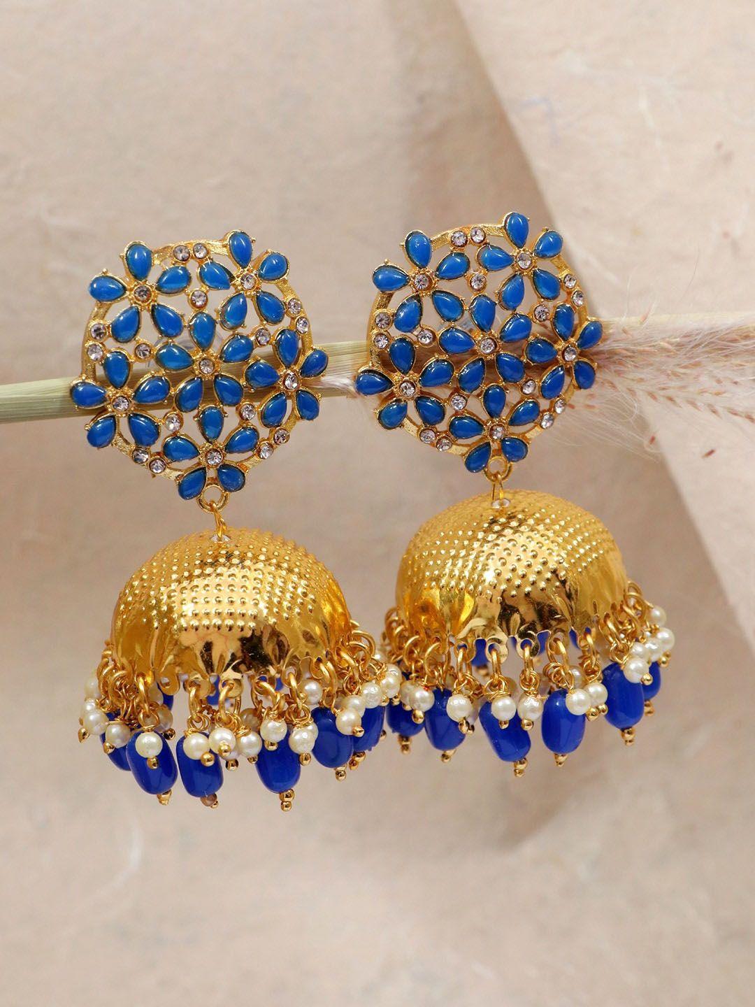 crunchy-fashion-gold-plated-floral-jhumkas-earrings