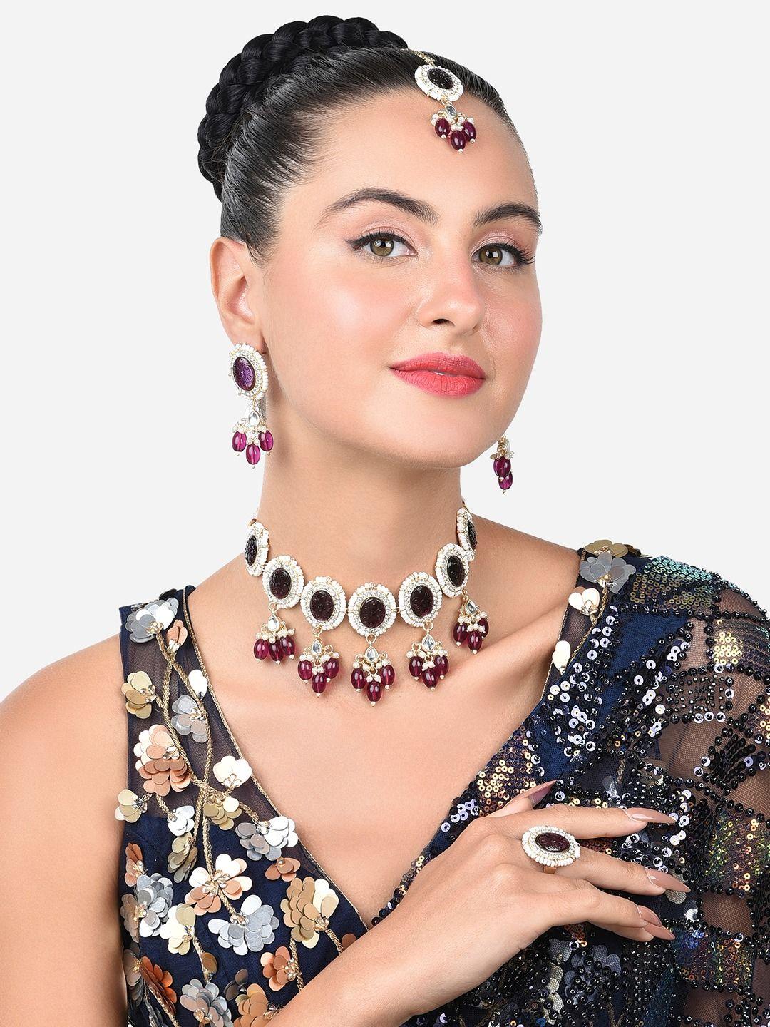 zaveri-pearls-gold-plated-stone-studded-&-pearl-beaded-jewellery-set
