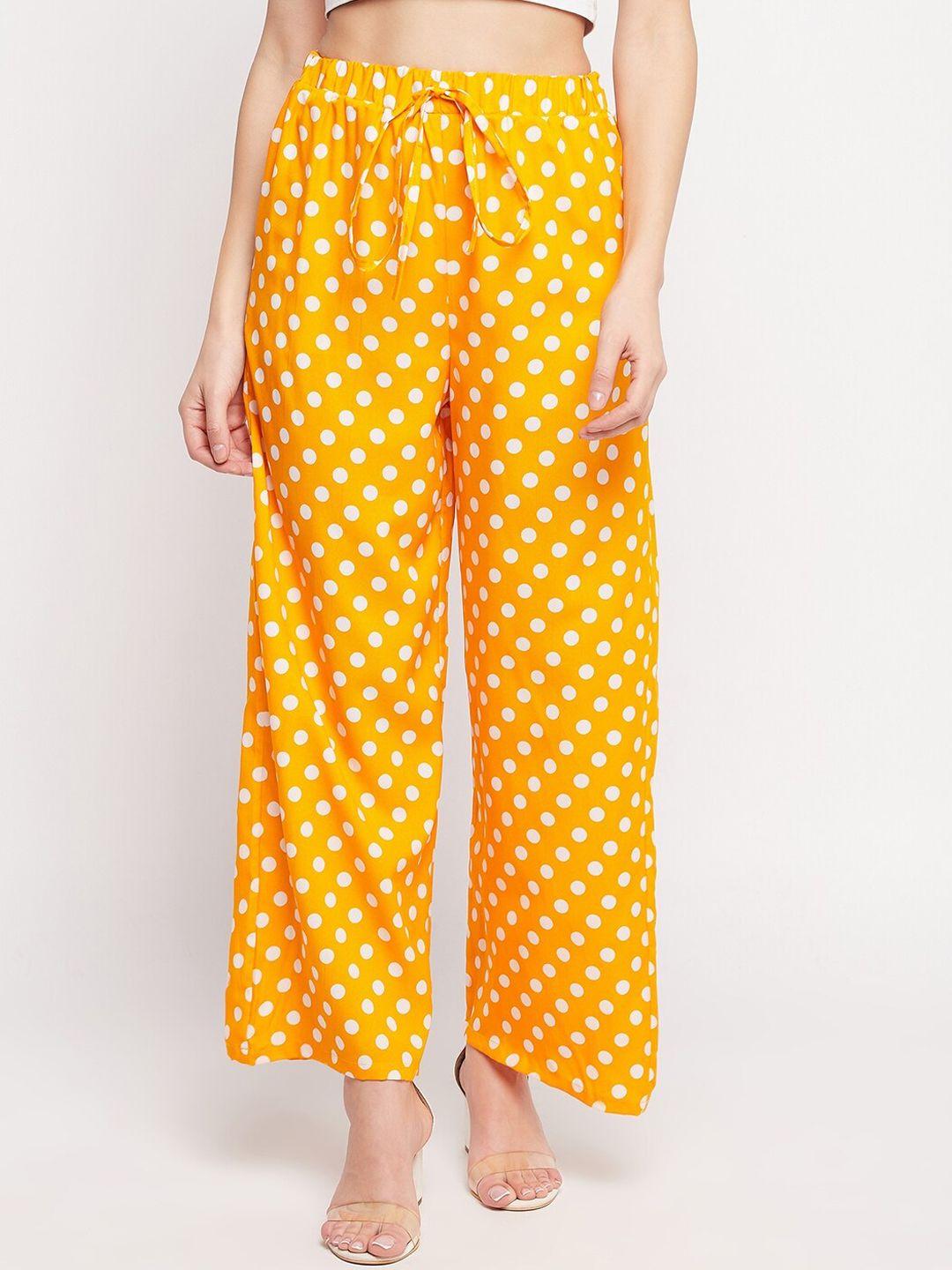 nabia-women-polka-dot-printed-relaxed-high-rise-pleated-trousers