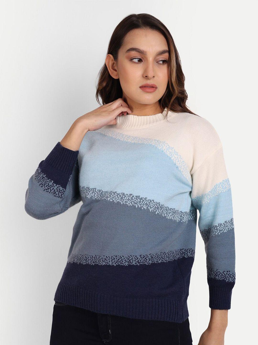 iki-chic-women-colourblocked-pullover