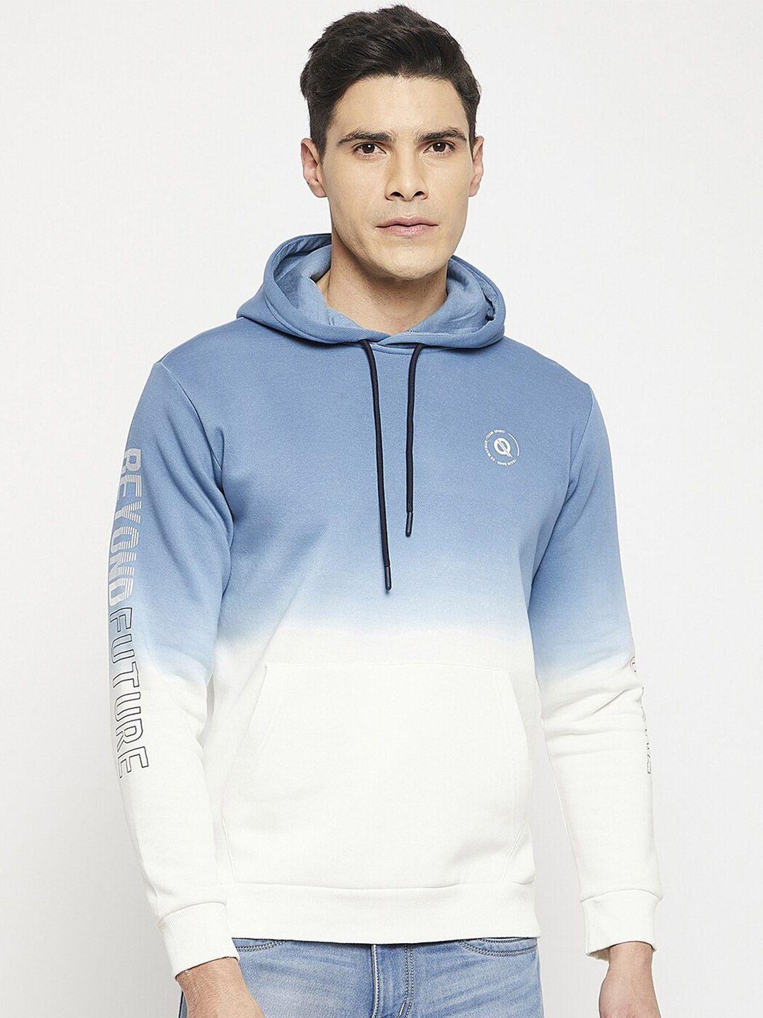 qubic-men-colourblocked-hooded-pullover-sweatshirt