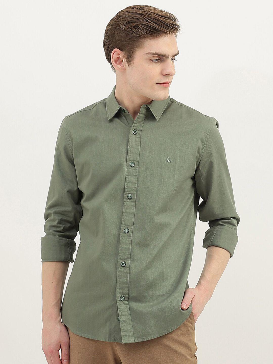 united-colors-of-benetton-men-slim-fit-cotton-casual-shirt