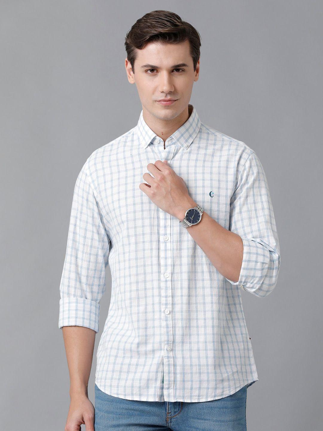 cavallo-by-linen-club-men-grid-tattersall-checked-casual-shirt