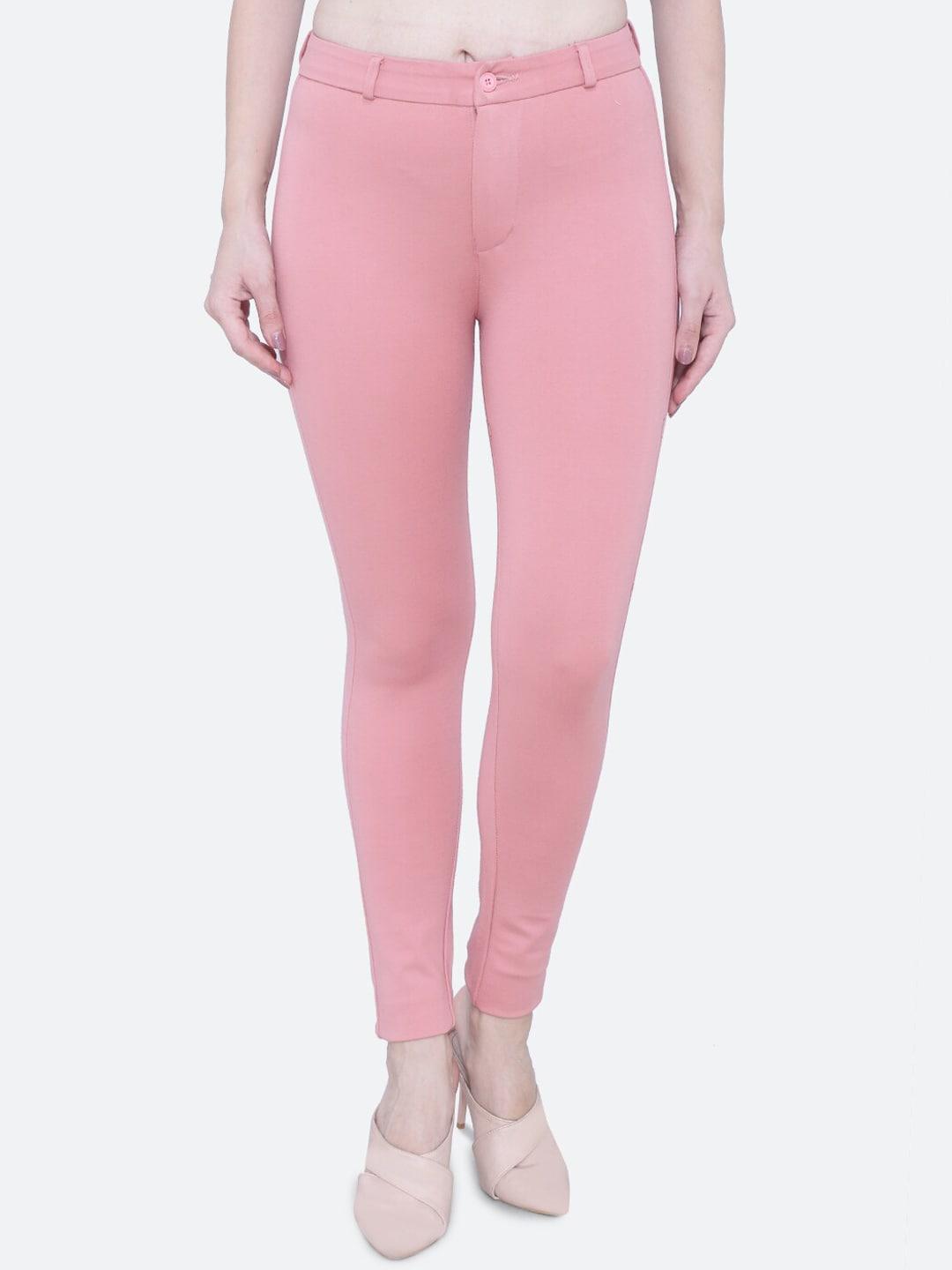 fck-3-women-cotton-smart-slim-fit-high-rise-wrinkle-free-trousers