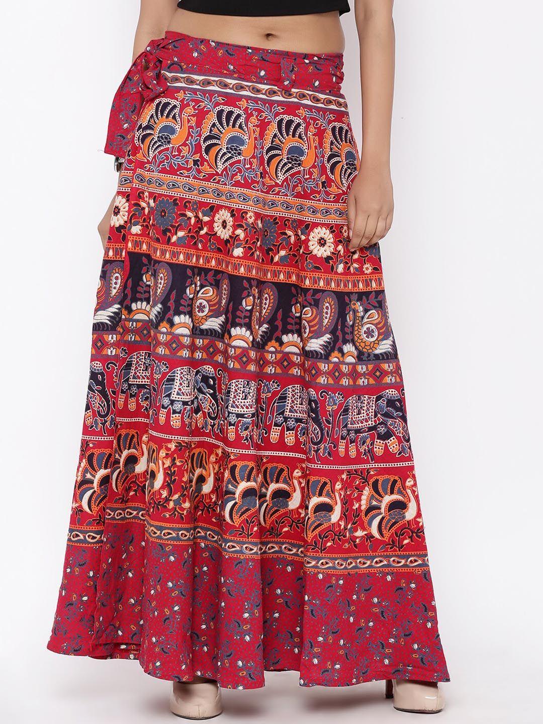 soundarya-printed-pure-cotton-wrap-maxi-skirt