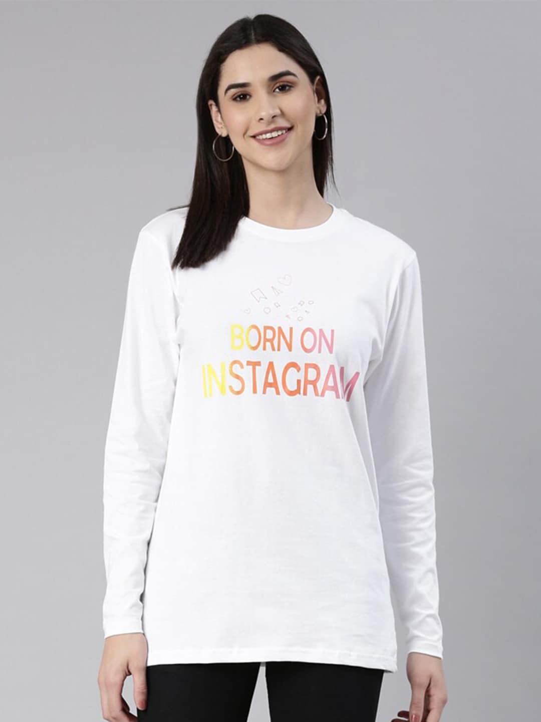 kryptic-women-typography-printed-loose-fit-pure-cotton-t-shirt