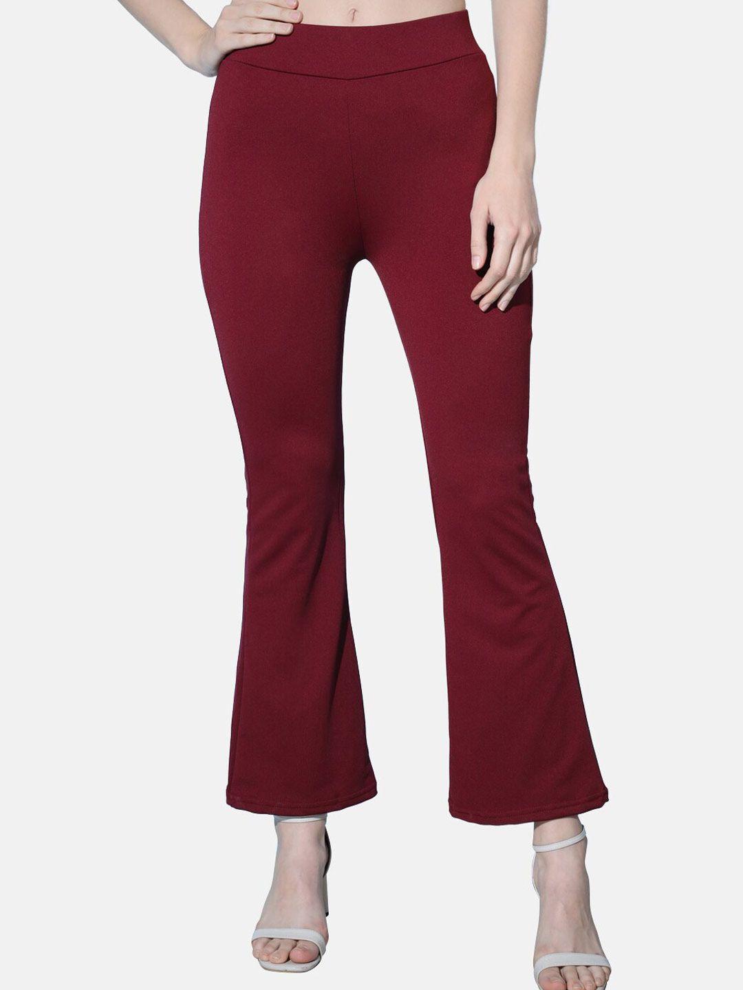 buy-new-trend-women-slim-fit-high-rise-trousers