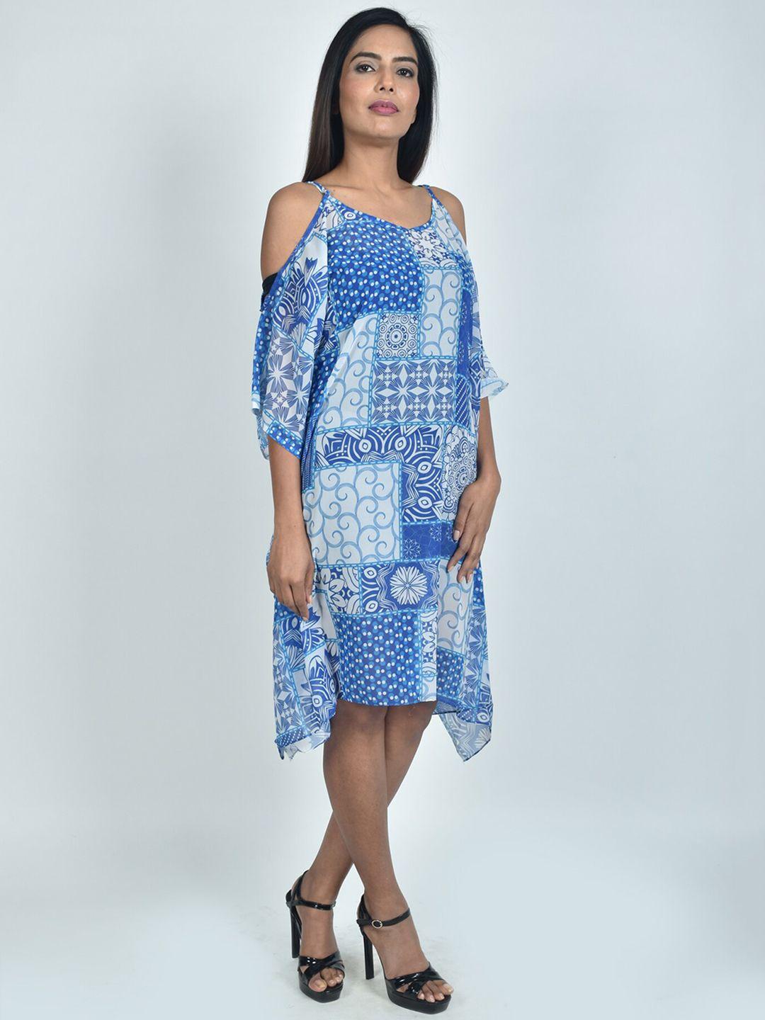 rajoria-instyle-asymmetric-ethnic-motifs-printed-kaftan-dress