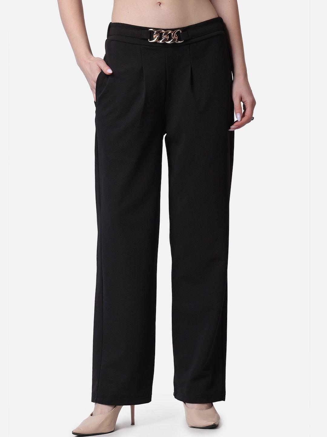 popwings-women-relaxed-high-rise-easy-wash-pleated-trousers