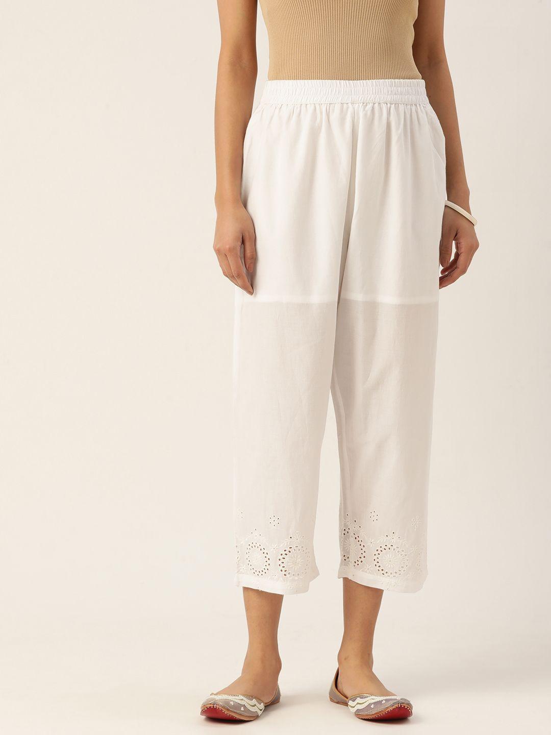 zizo-by-namrata-bajaj-women-floral-embroidered-pure-cotton-comfort-loose-fit-trousers