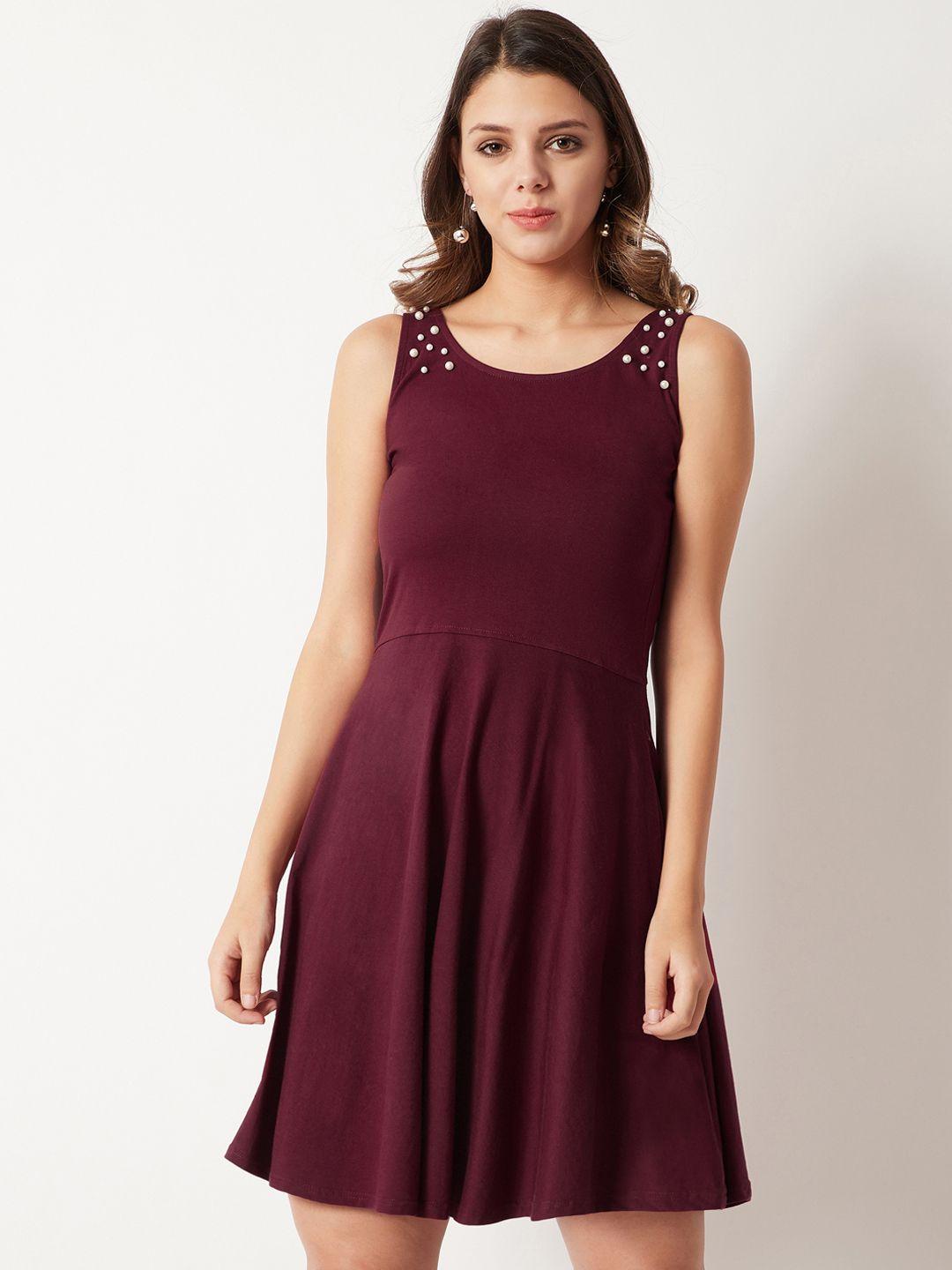 miss-chase-women-maroon-embellished-fit-and-flare-dress